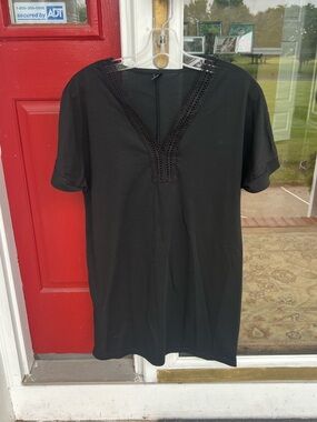 Emery Rose Black Mini Dress